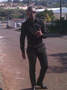 Man in black decency boy