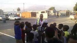 Mentoring young boys - Asanda Village, Strand 👍
