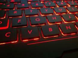 Backlit keyboard