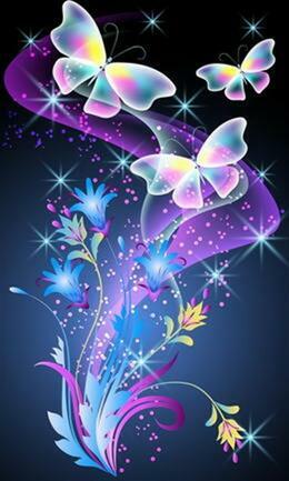 Floral butterflies