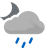 Rain showers